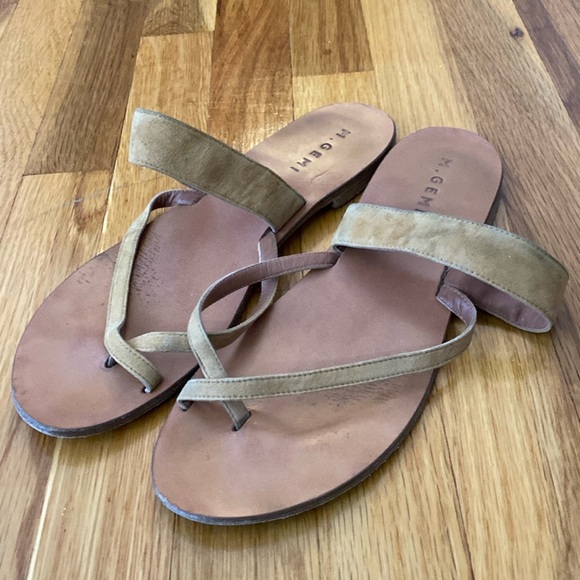 M. Gemi Women’s Yellow Sandals Size 42 - Picture 1 of 7